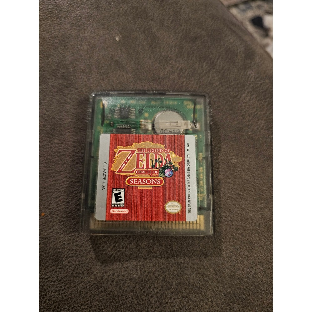 The Legend of Zelda: Oracle of Seasons designed for the Nintendo Game Boy Color